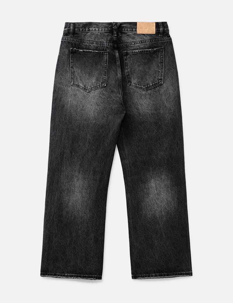 KIDSUPER STUDIOS デニム KidSuper - Rhinestone Face Jeans | HBX - Globally Curated