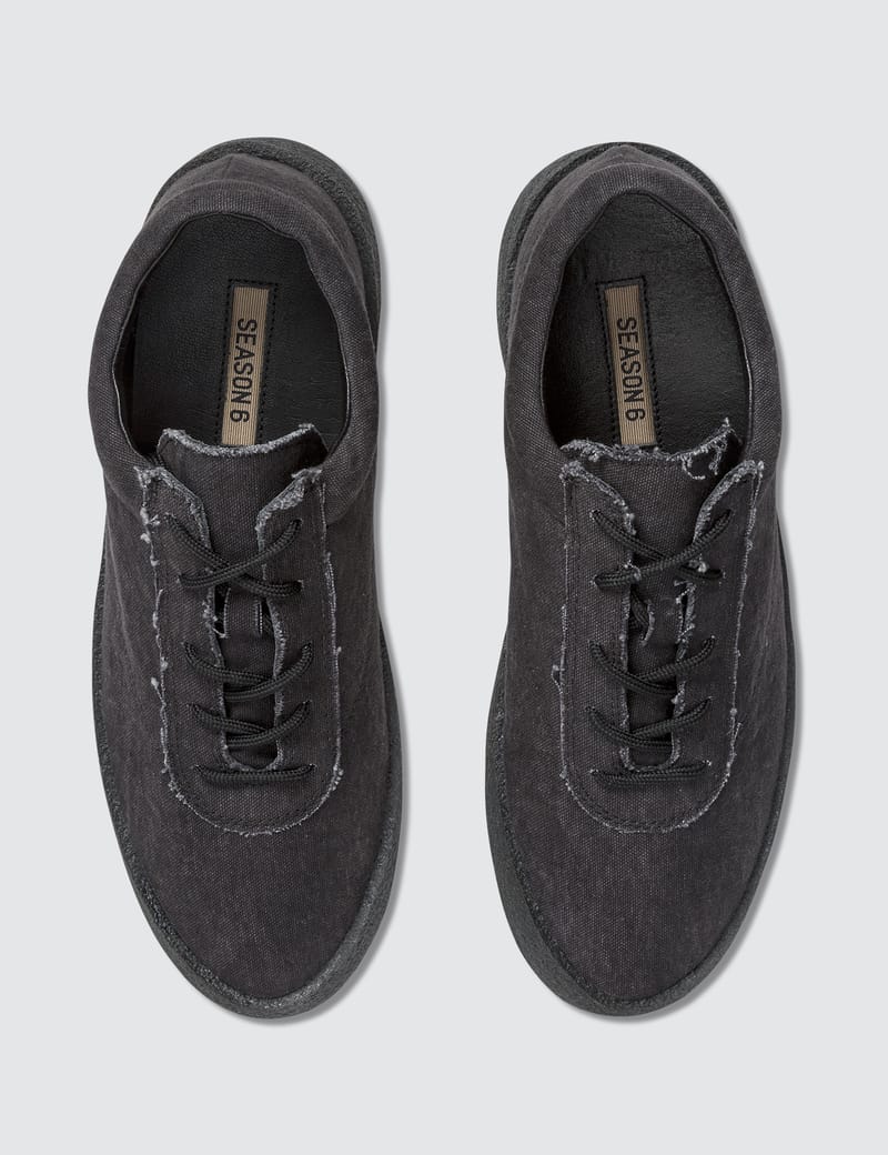 Yeezy - Crepe Sneaker In Washed Canvas | HBX - ハイプビースト