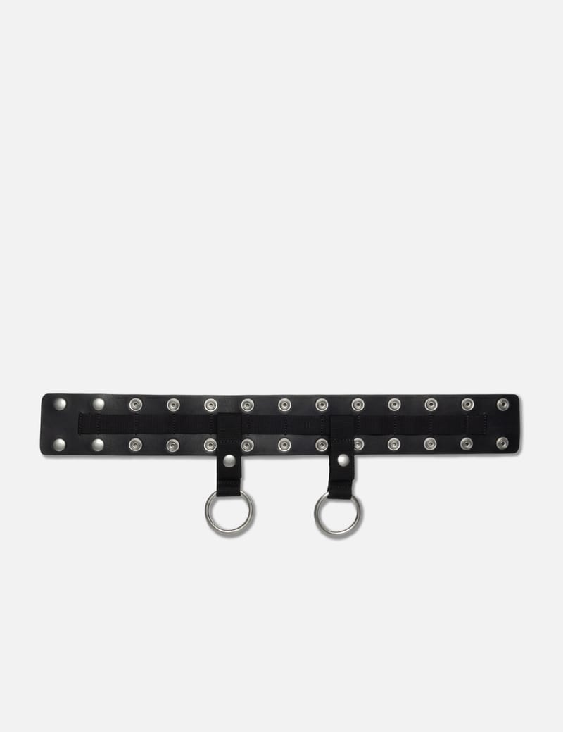 Rick Owens Vega Choker - Luxury heavyweight leather punk collar