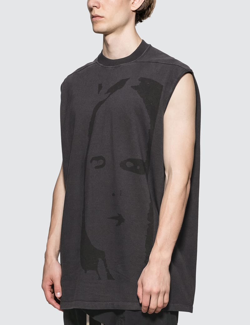 Rick Owens Drkshdw - Tarp Sleeveless T-Shirt | HBX - ハイプ