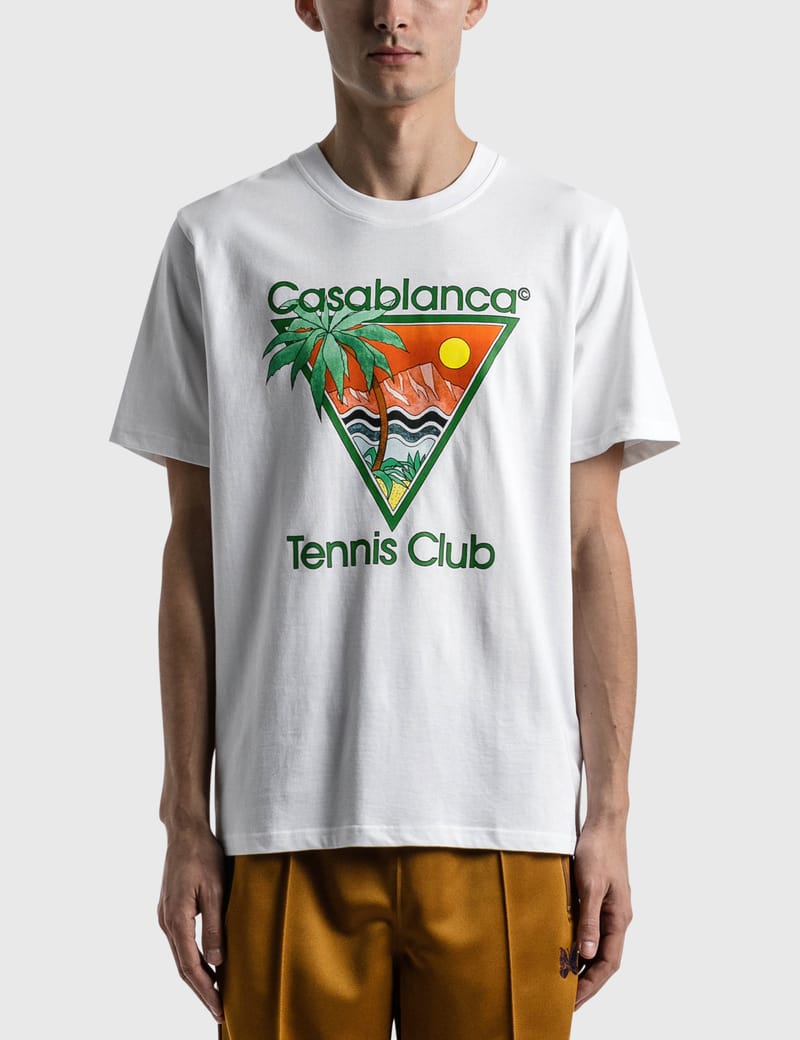 Tシャツ・カットソー Casablanca \"TENNIS CLUB\" MESH TOP Casablanca 