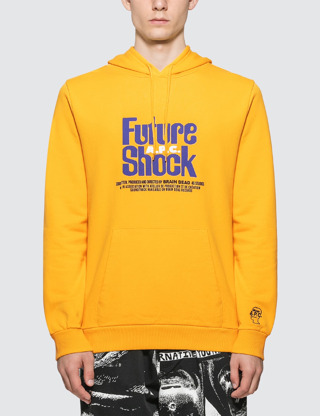 Future shock yellow hoodie clearance