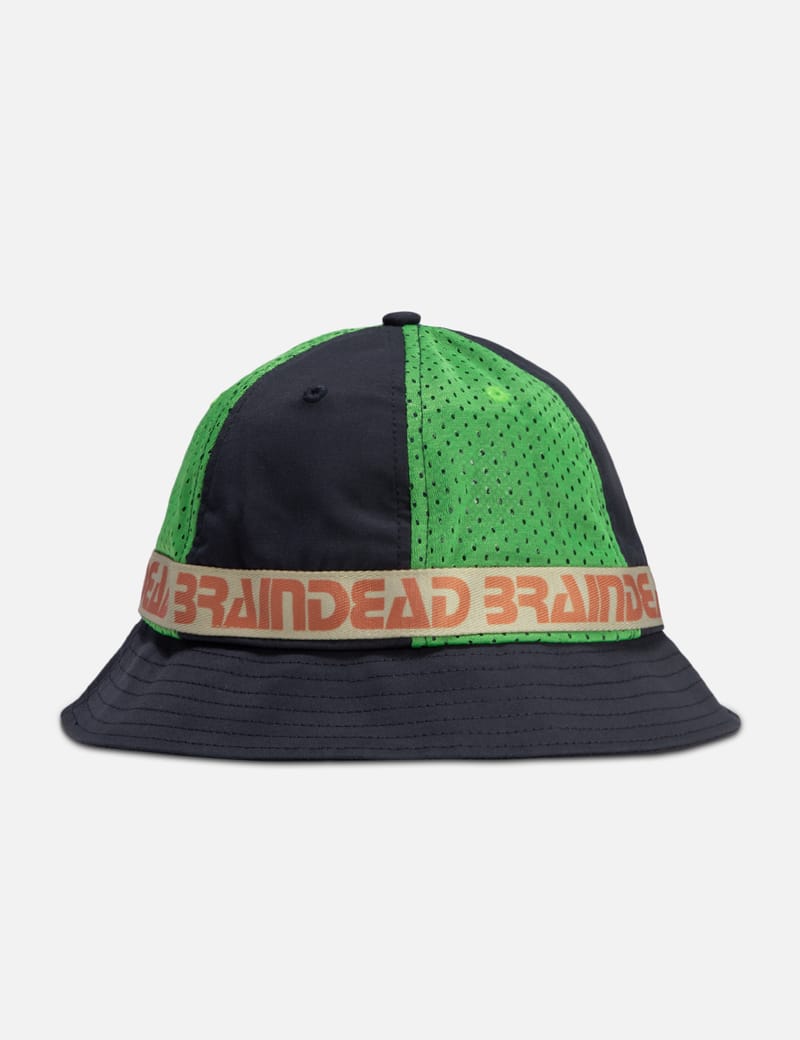 Brain Dead - VISION MESH PANELED BUCKET HAT | HBX - Globally