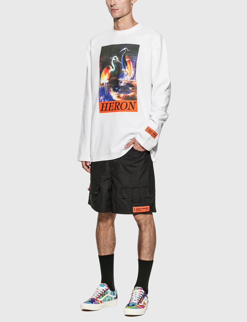 HERON PRESTON® - OS Heron Times Long Sleeve T-Shirt | HBX