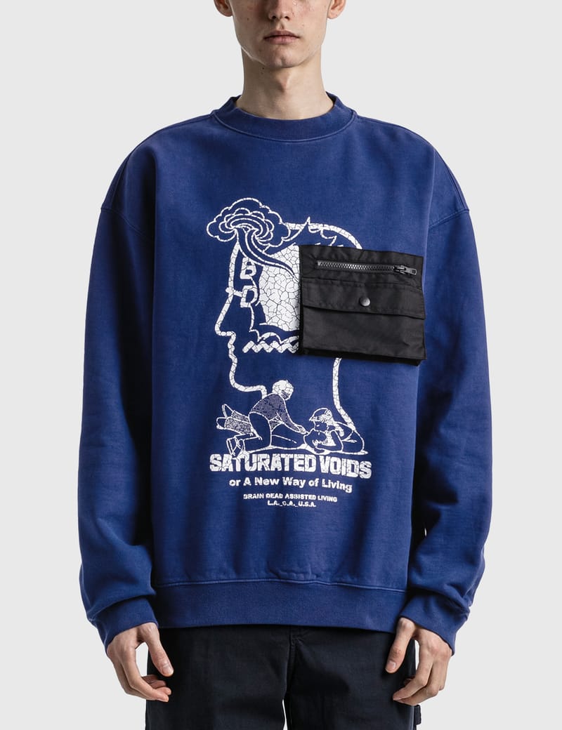 Brain Dead - サチュレイティド ボイド クルーネック | HBX