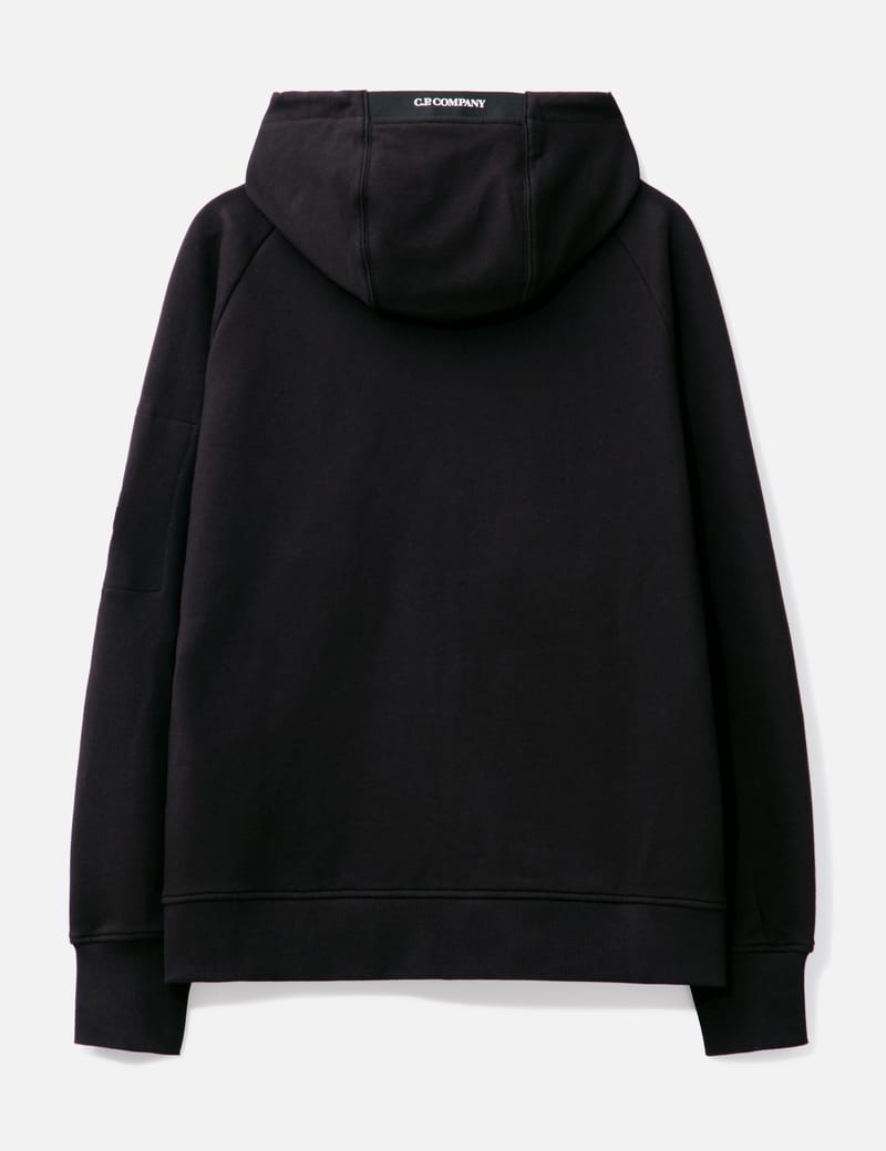 パーカー・フーディ C.P. Company DIAGONAL RAISED FLEECE HOODED SWEATSHIRT C.P. Company - Diagonal Raised Fleece Hooded Sweatshirt
