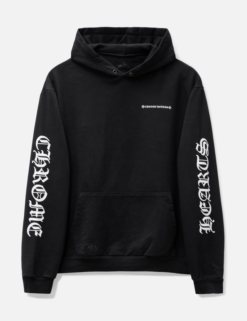 CHROME HEARTS - CHROME HEARTS CROSS PRINT HOODIE | HBX -  ハイプビースト(Hypebeast)が厳選したグローバルファッション&ライフスタイル