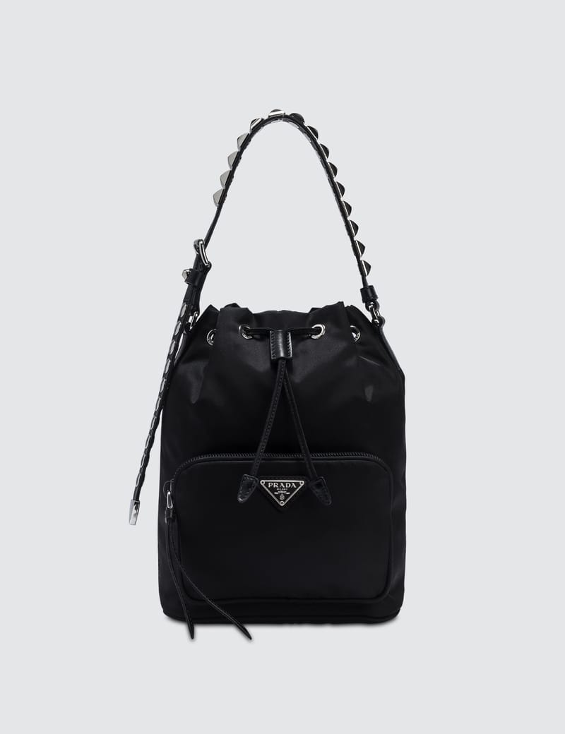 Prada nylon hotsell studded bag