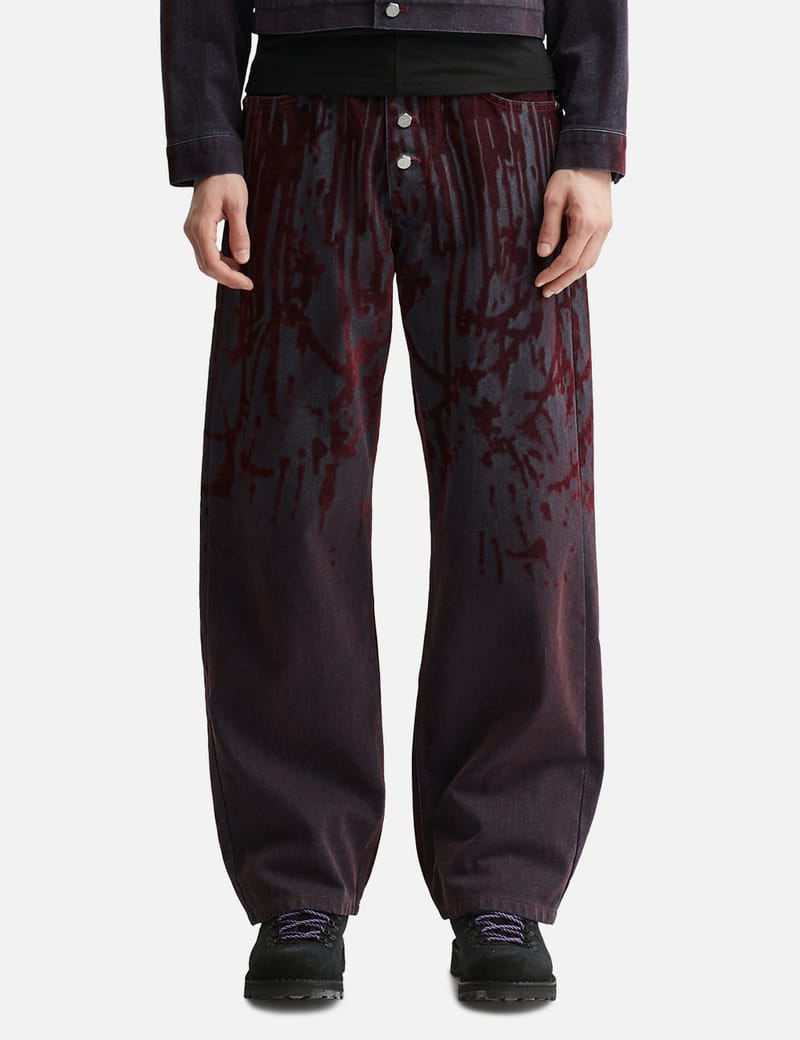 【Thug Club】Blood Lazered Denim Pants 22_01_4dacffa3-43d0-4fc4-9608-