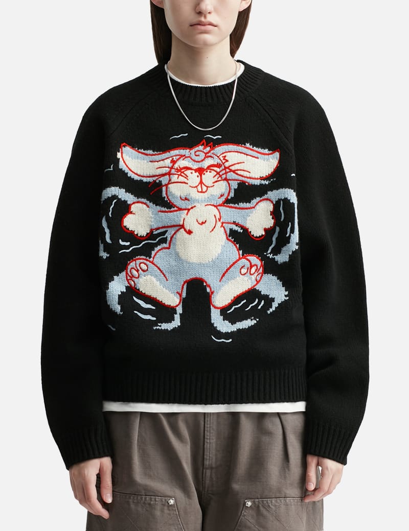 新品 現行品 KENZO ELEPHANT インターシャ プルオーバーニット Kenzo - 'Kenzo Elephant' Wool Sweater | HBX