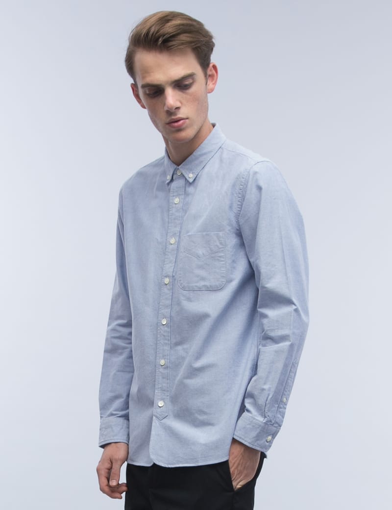 Head Porter Plus - Oxford L/S Shirt | HBX - Globally Curated