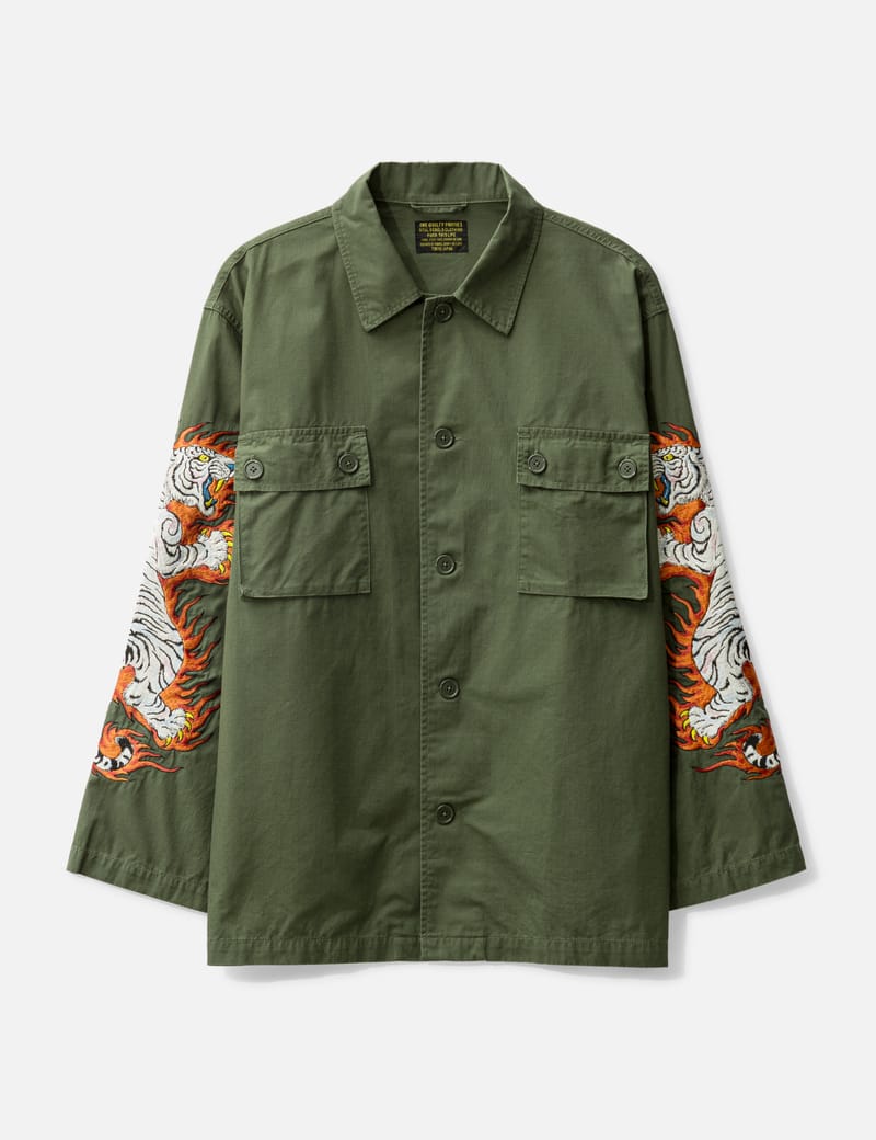 Wacko Maria - Tim Lehi Army Shirt (Type-1) | HBX - Globally