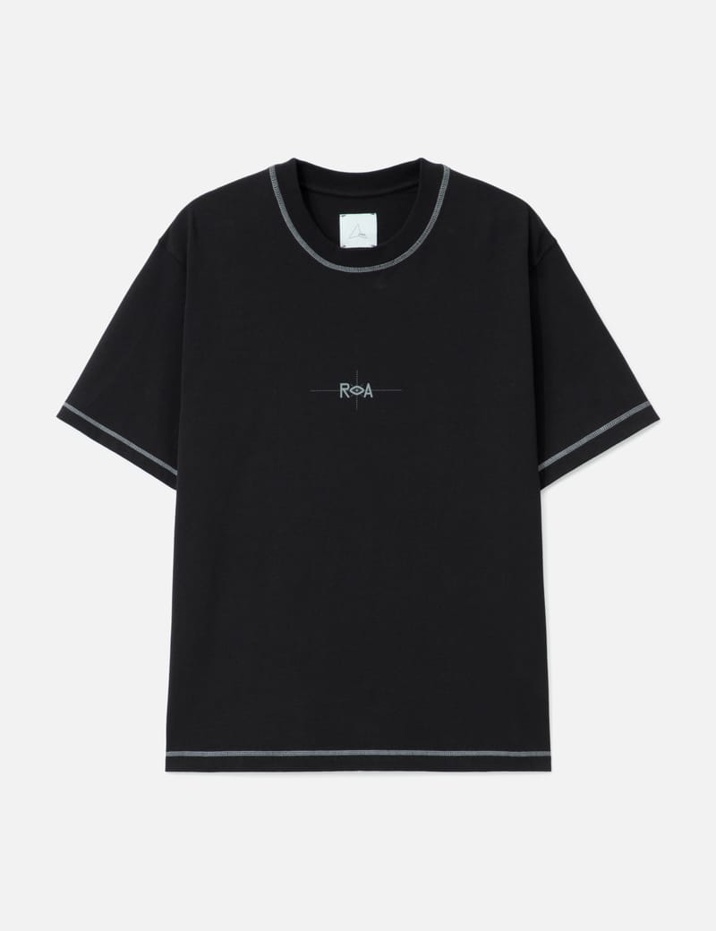 ROA ROA x and wander Garment-dyed Long Sleeve - Lightweight waffle