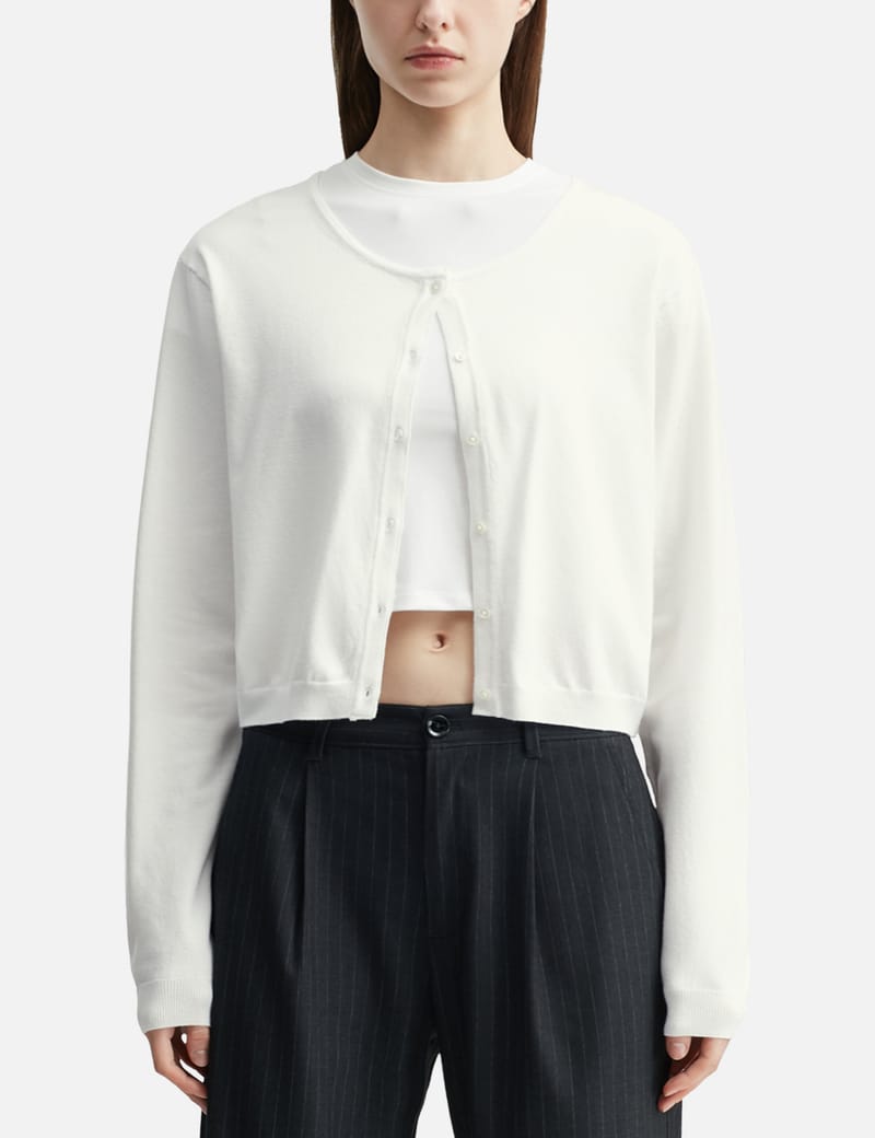 Glowny G Classic Loose Fit Cardigan - Relaxed wool-blend cardigan