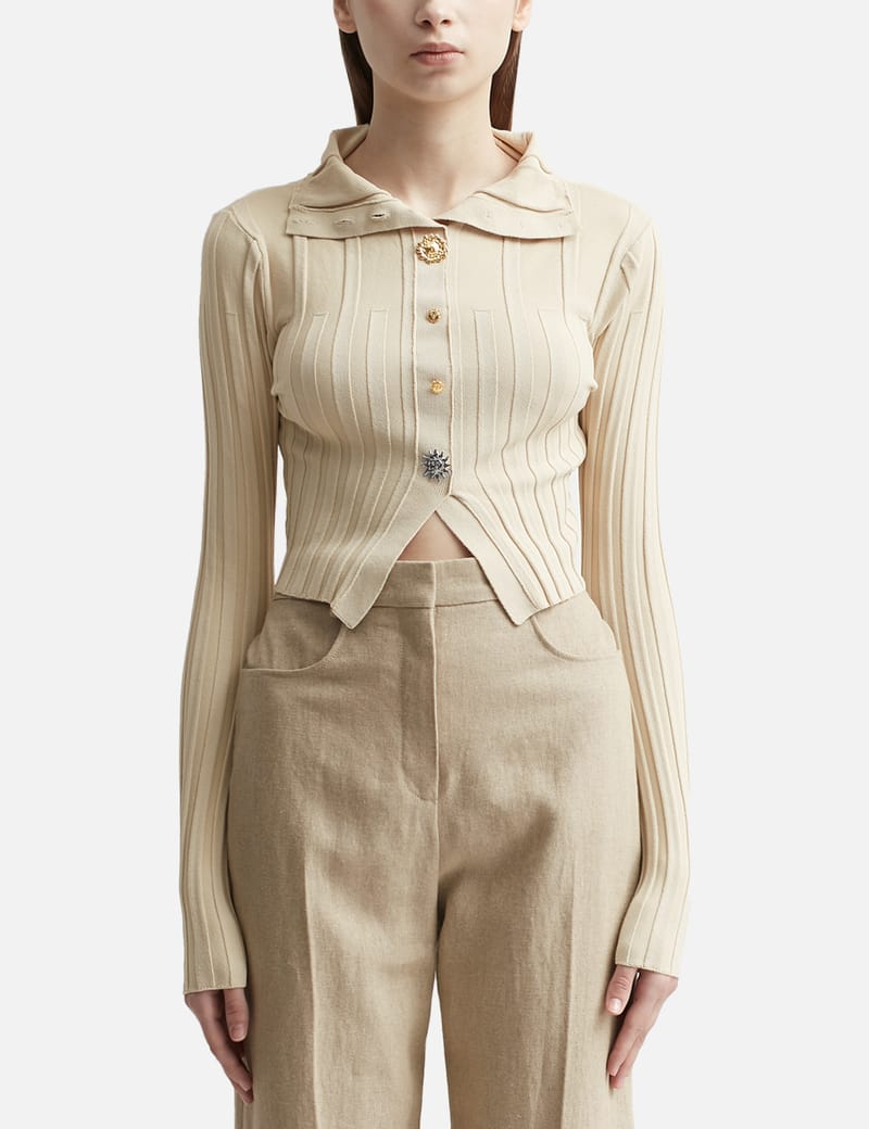 Jacquemus - Le cardigan Bando | HBX - Globally Curated Fashion and