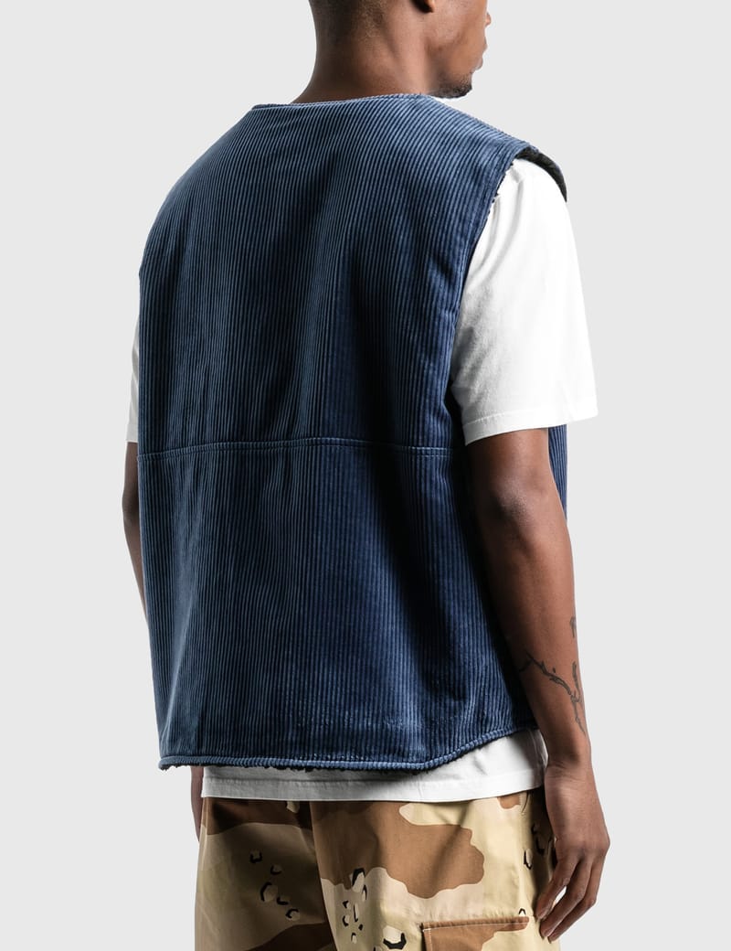 Stüssy - Wide Wale Reversible Vest | HBX - Globally Curated