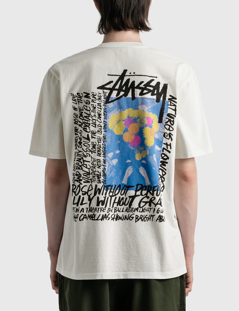 Stussy camellias discount tee