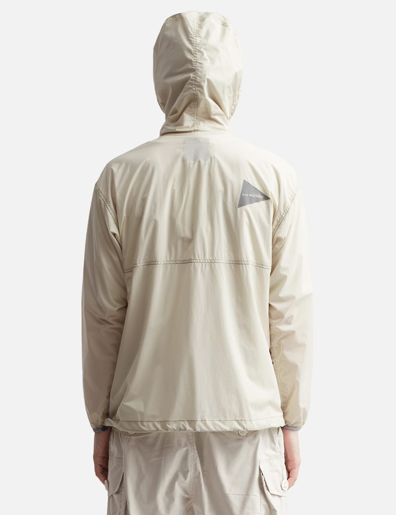 and wander 18SS Pertex Wind Pullover-Beg-