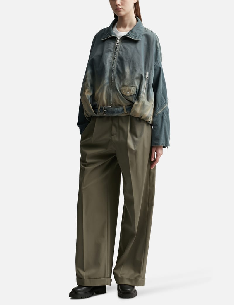 LOEWE クロップド ワークウェアジャケット（デニム） ワークウェア ジャケット（デニム） ブラック - LOEWE