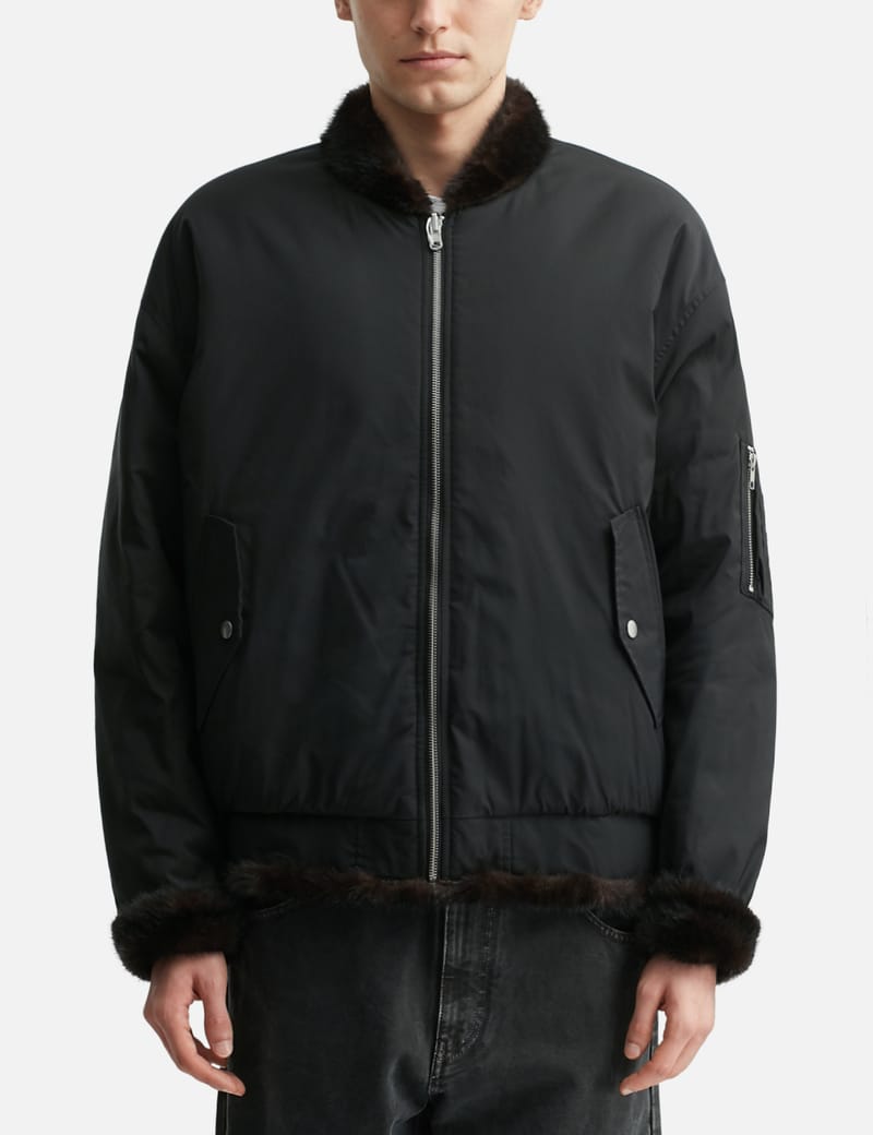 プ*い様 MM6 2022aw Bomber Jacket MM6 Maison Margiela - Bomber Jacket | HBX