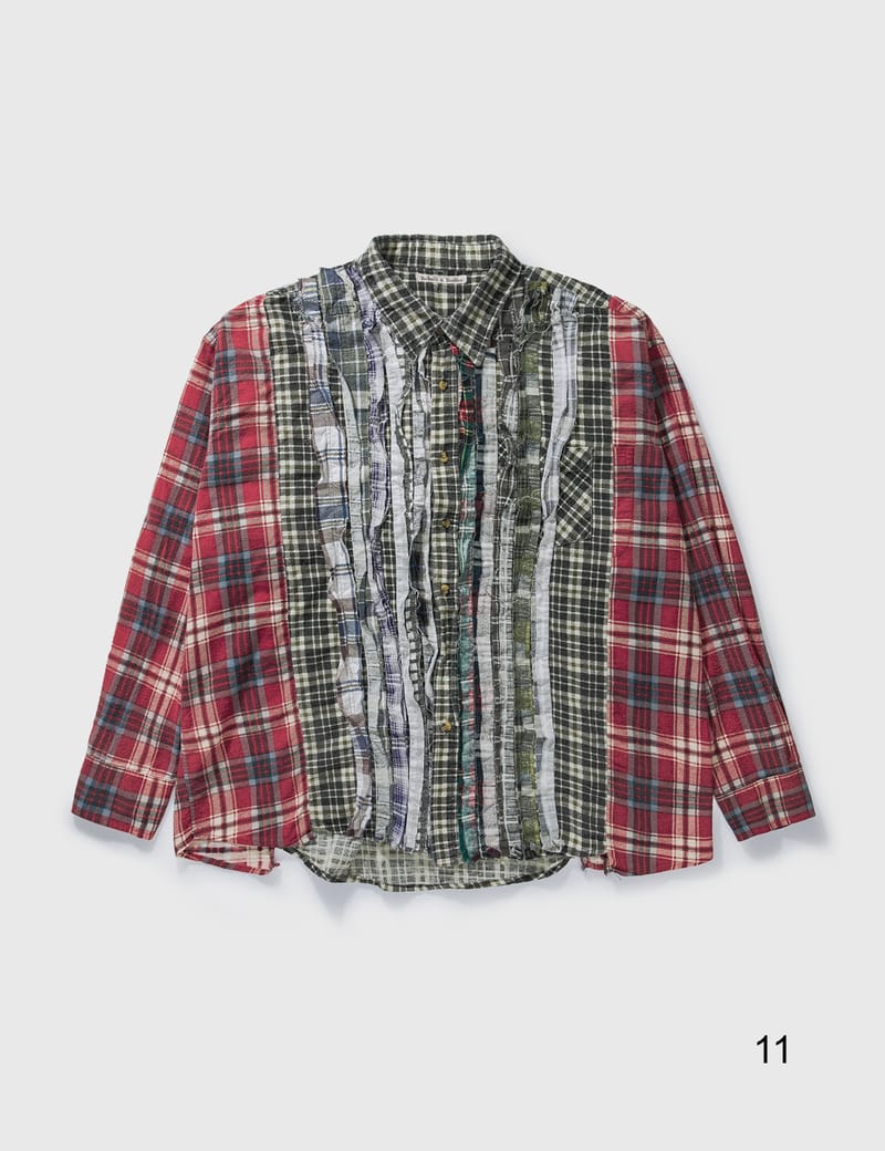 Needles - Ribbon Wide Flannel Shirt | HBX