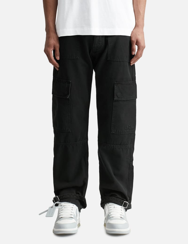 Off-White™ - Wave Off Canvas Cargo Pants | HBX - Globally