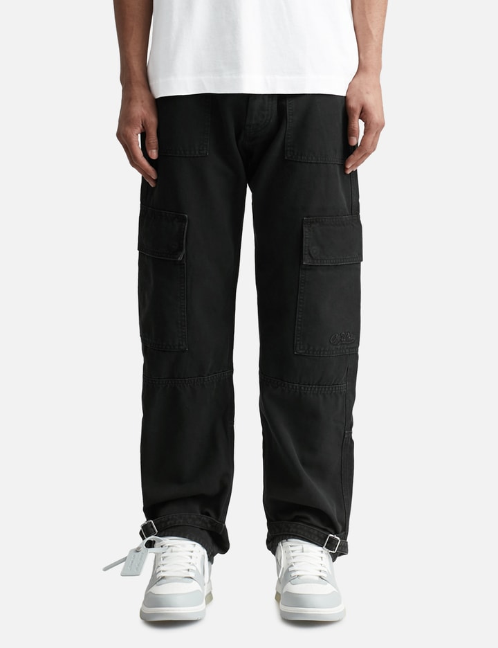 Off-White™ - Wave Off Canvas Cargo Pants | HBX - Globally Curated ...