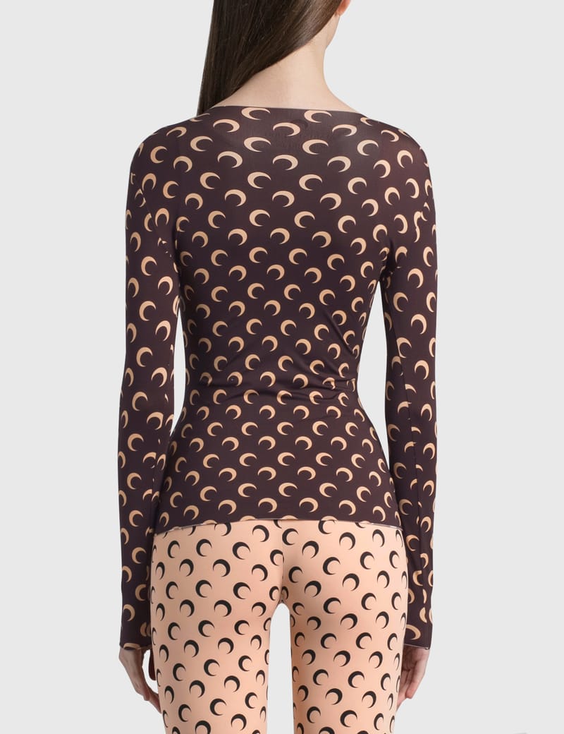 Marine Serre - Second Skin Moon Top | HBX
