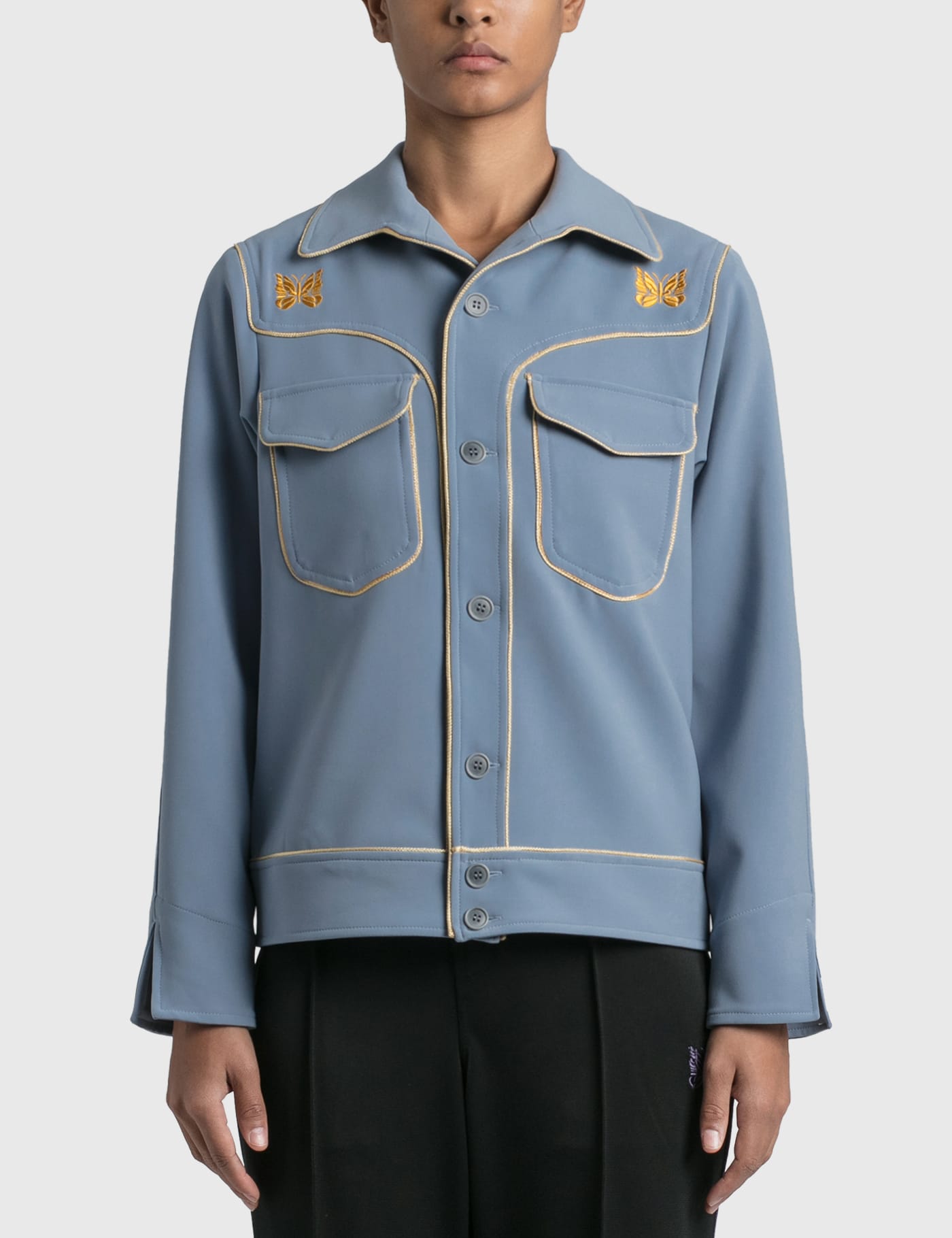 Needles - Piping Cowboy Leisure Jacket | HBX - Globally Curated