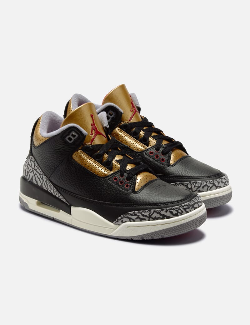 Jordan Brand - Air Jordan 3 Black Gold | HBX - Globally Curated
