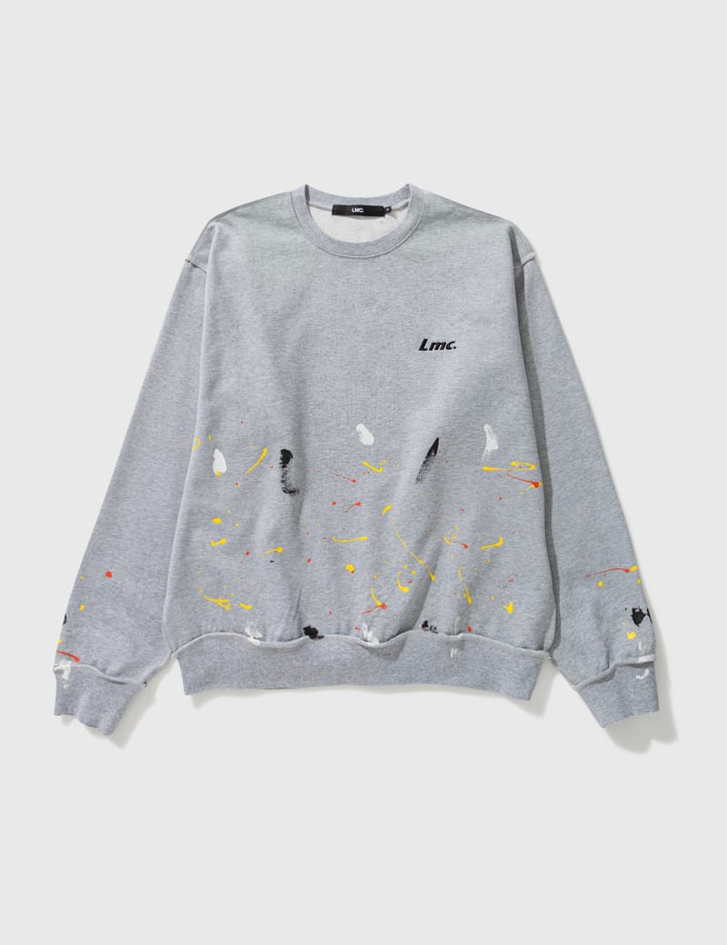 LMC Seam Out Paint Splatter Sweatshirt HBX Globally Curated