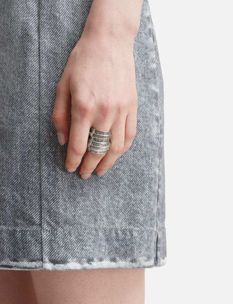 Human Made - Heart Silver Ring | HBX - Globally Curated
