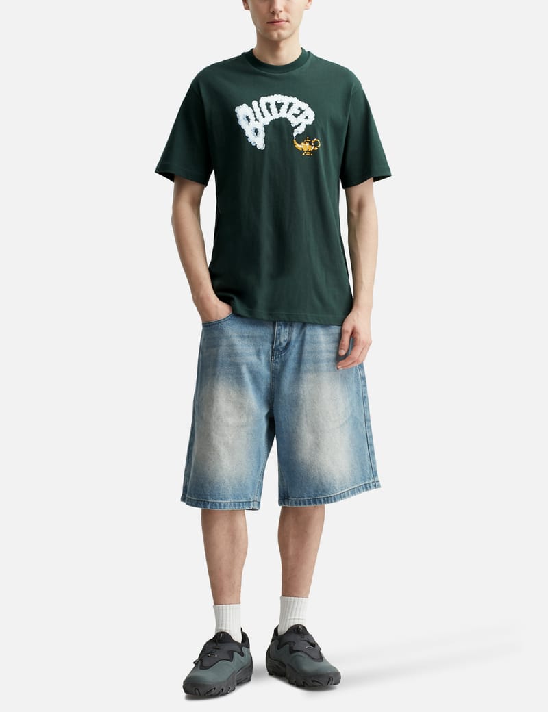 【BUTTER GOODS】 Lamp Tee, Dark Forest Butter Goods Men's Lamp T-Shirt Dark Forest - Curated Menswear