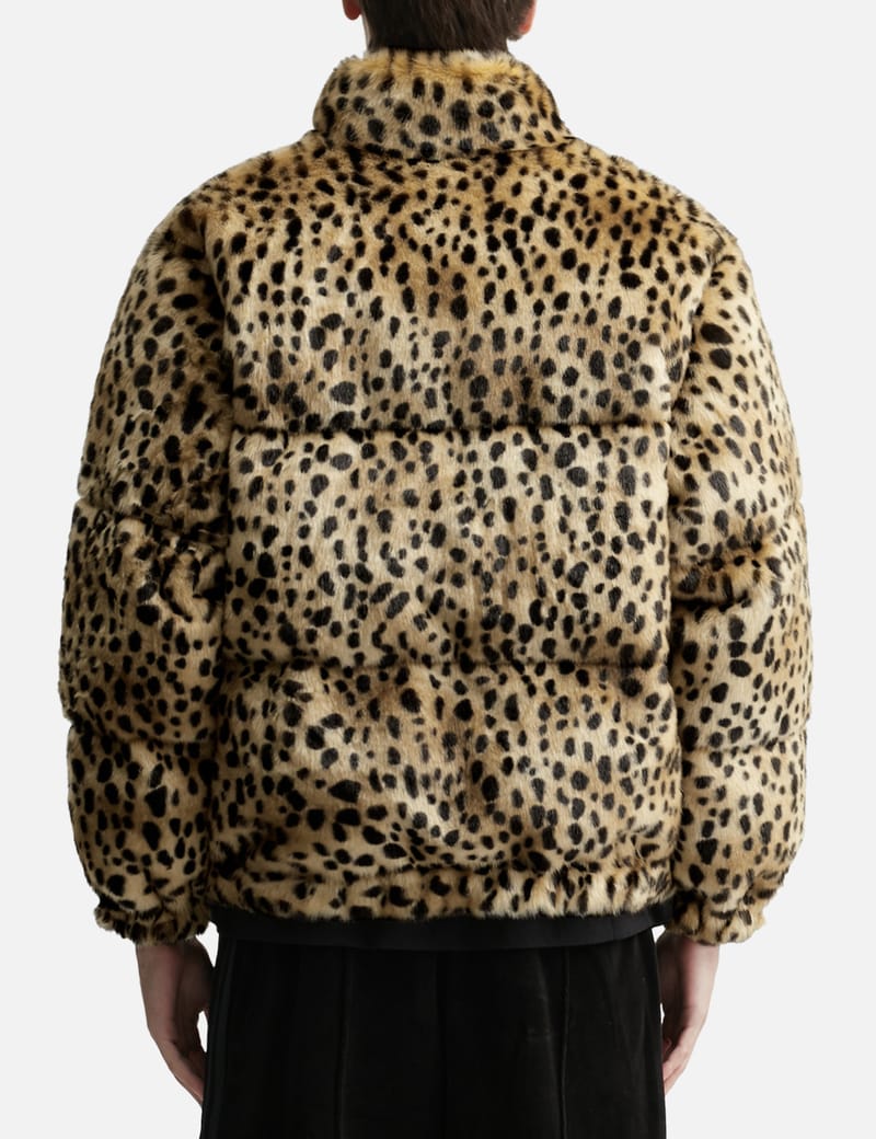 Wacko Maria Nanga X Wacko Maria Leopard Fur Down Jacket - 日本製