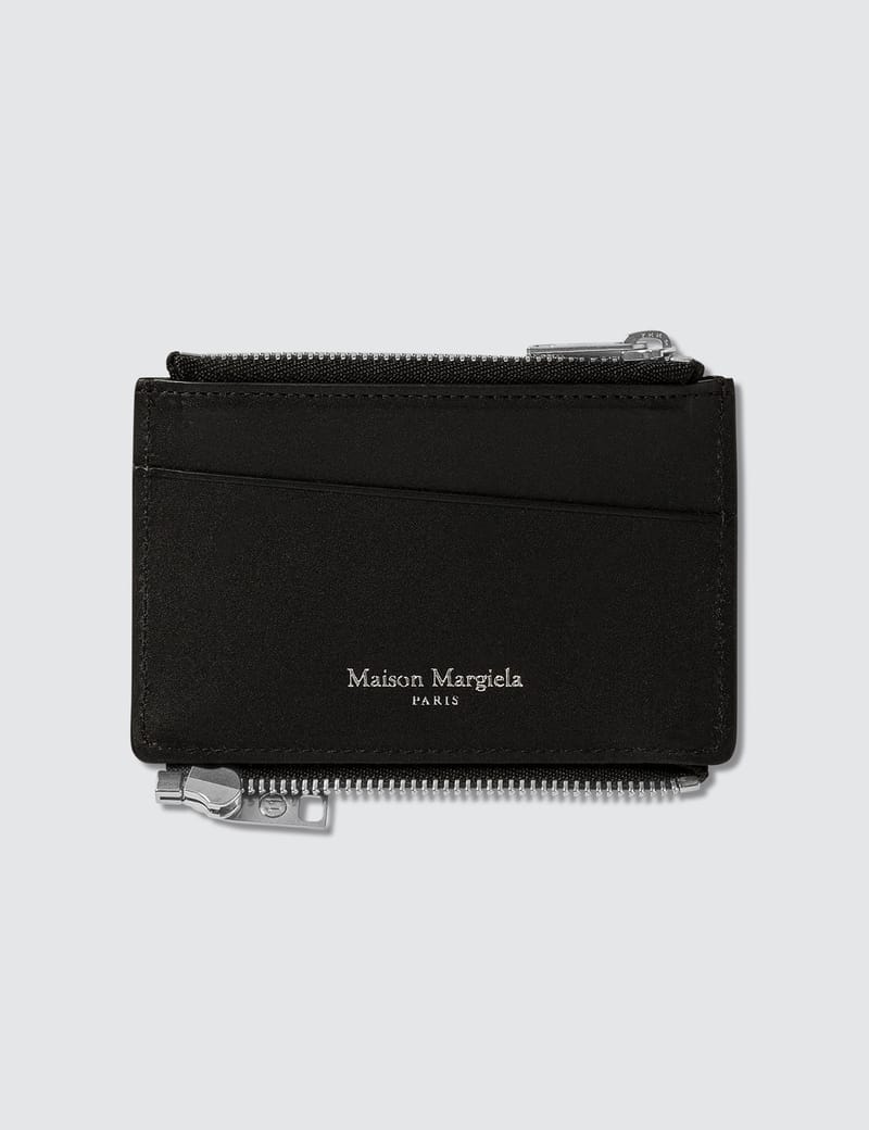 Maison Margiela - Grainy Leather Fold Wallet | HBX - HYPEBEAST 為