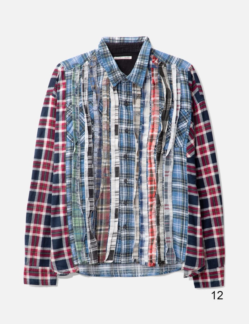 Needles - Ribbon Wide Flannel Shirt | HBX