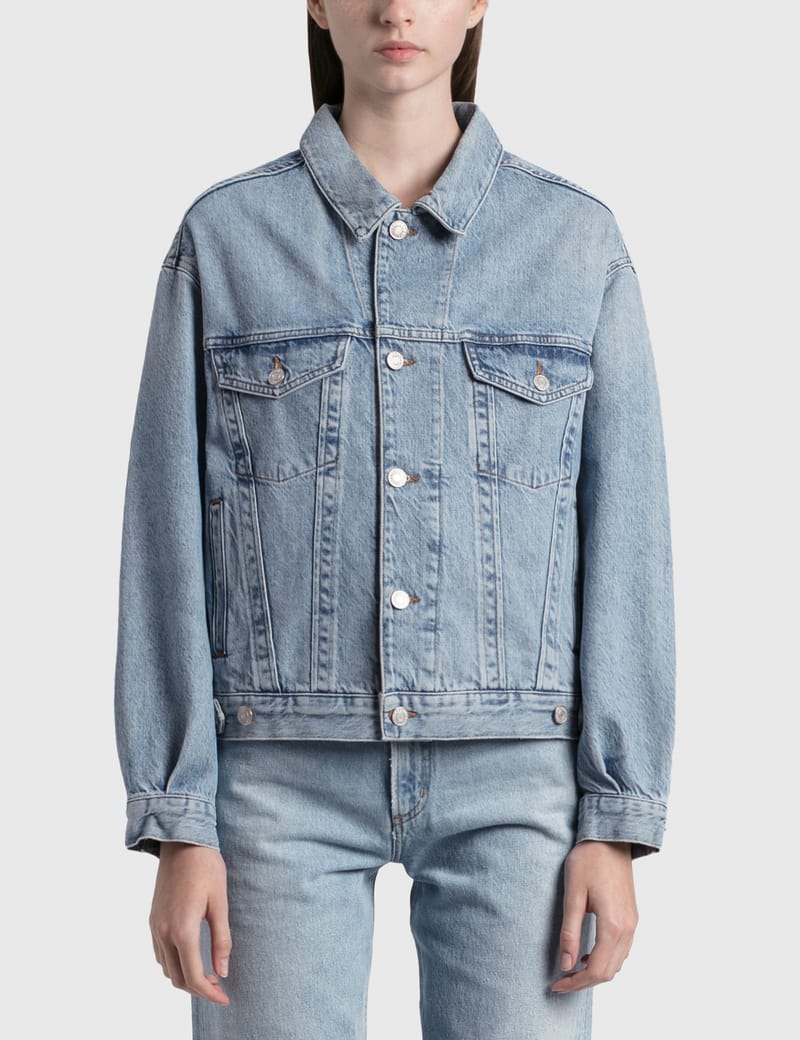 Agolde charli 2025 oversized denim jacket