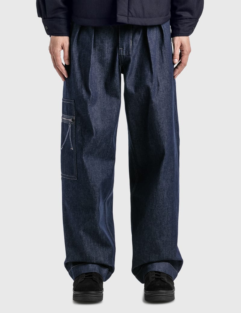 Jacquemus Le Cargo De-Nimes ウルトラハイライズ ジーンズ The de-Nîmes denim cargo pants by JACQUEMUS | Official website