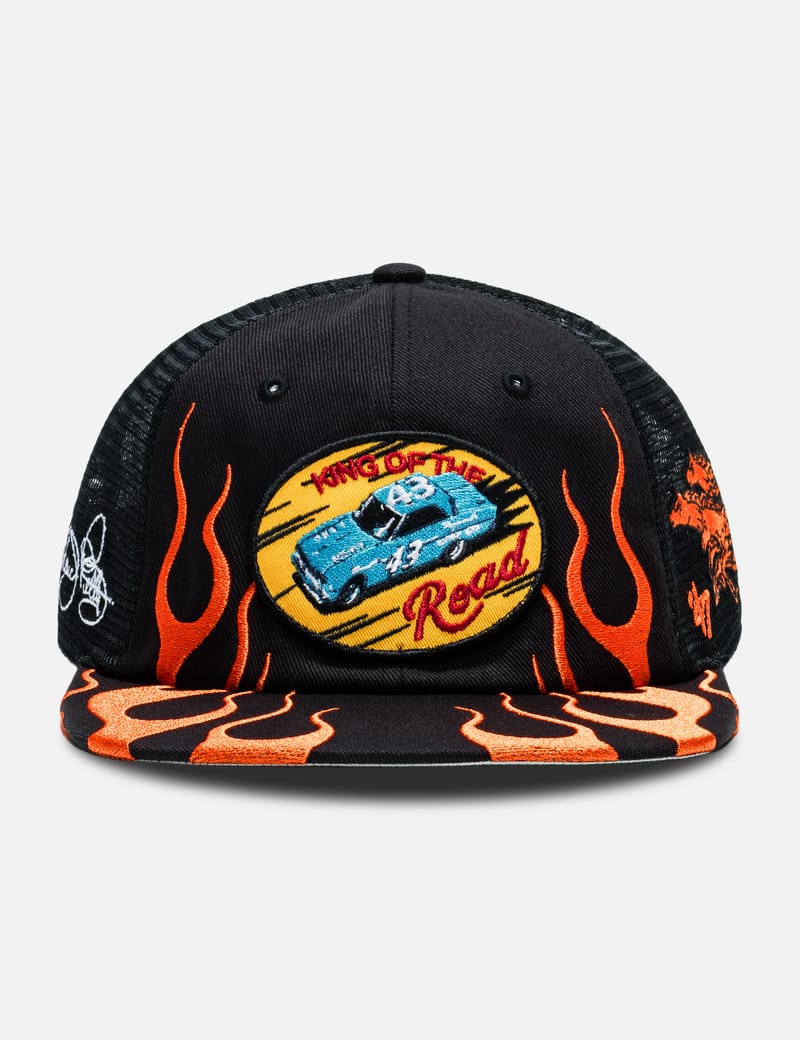 Market Market x NASCAR Richard Petty Cap - 刺繍ロゴとメッシュ