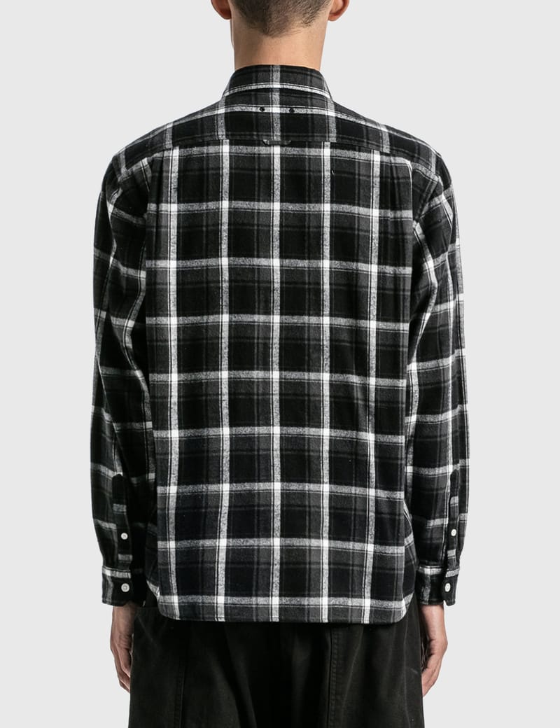 SOPHNET. - Vertical Panelled Regular Collar Big Shirt | HBX