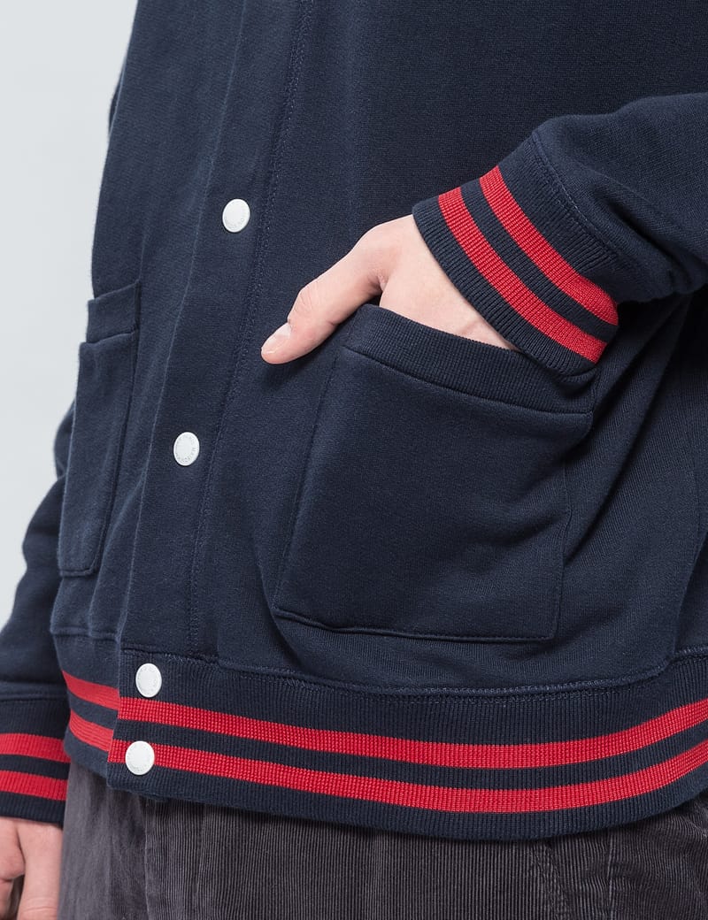 Maison Kitsuné - Mont Fuji Teddy Jacket | HBX