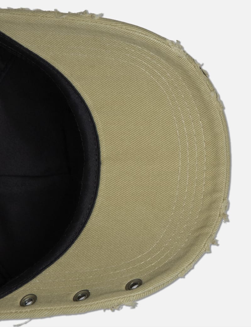 YEEL - Destroyed Vintage Ball Cap Beige | HBX - Globally