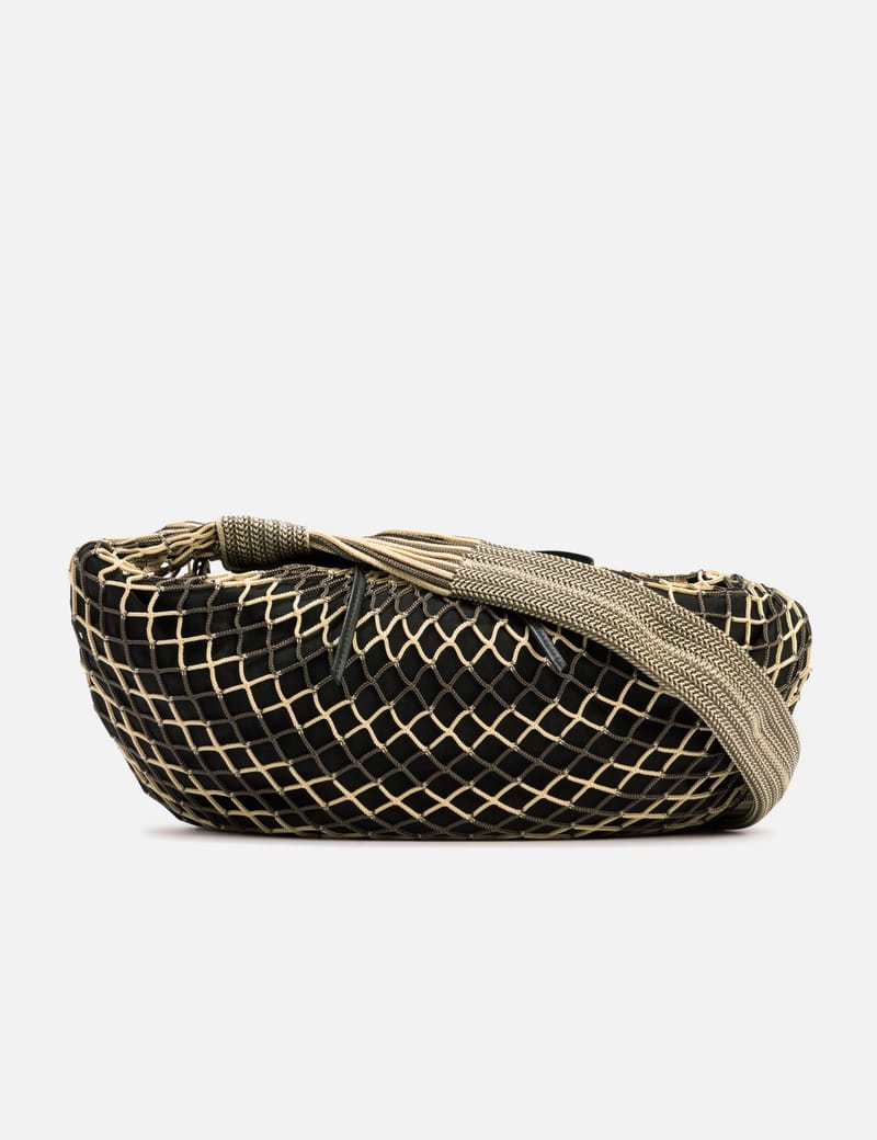 Lemaire Croissant Filt Bag - Soft 2-in-1 net bag with removable