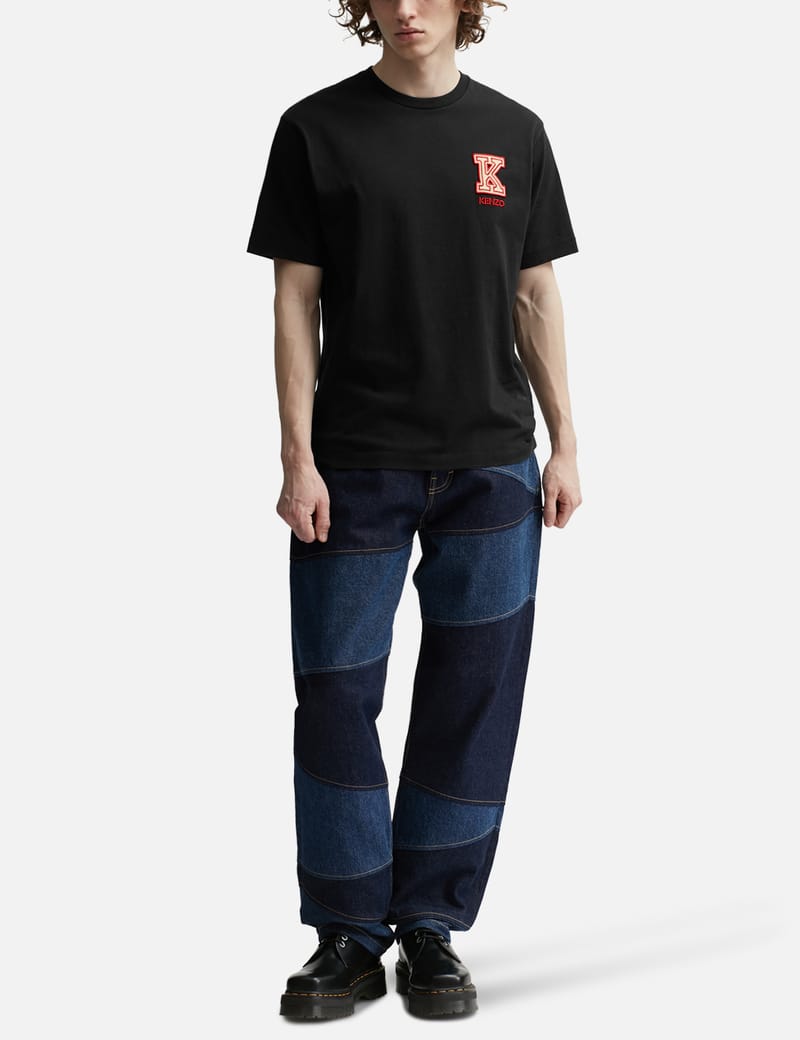 Kenzo - Kenzo Dazzle Stripe Loose Jeans | HBX - Globally