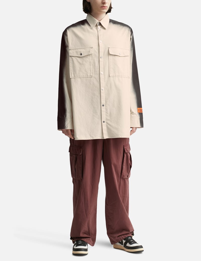 Heron Preston - CANVAS GRADIENT SHIRT | HBX - Globally