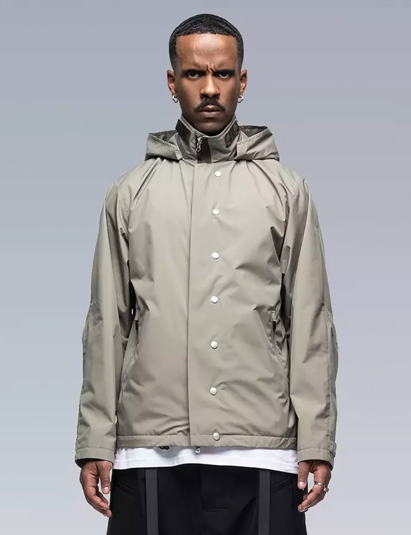 YEEZY Season 3 - Waxed Cotton Anorak | HBX - Globally Curated