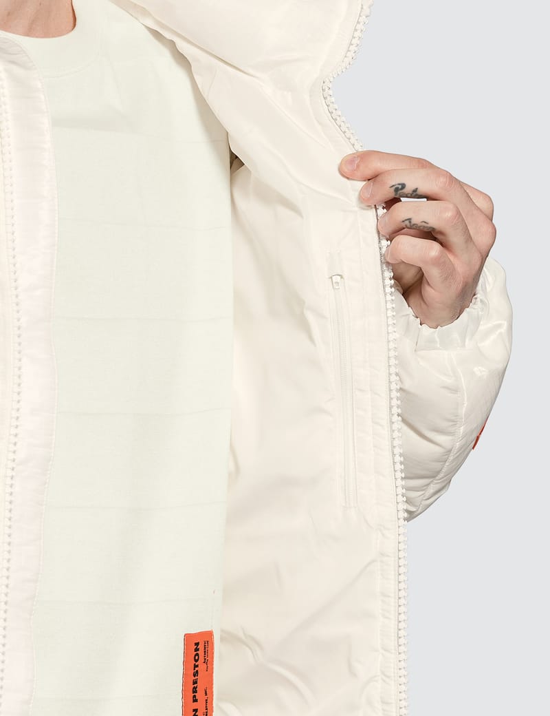 Heron preston nasa jacket white best sale