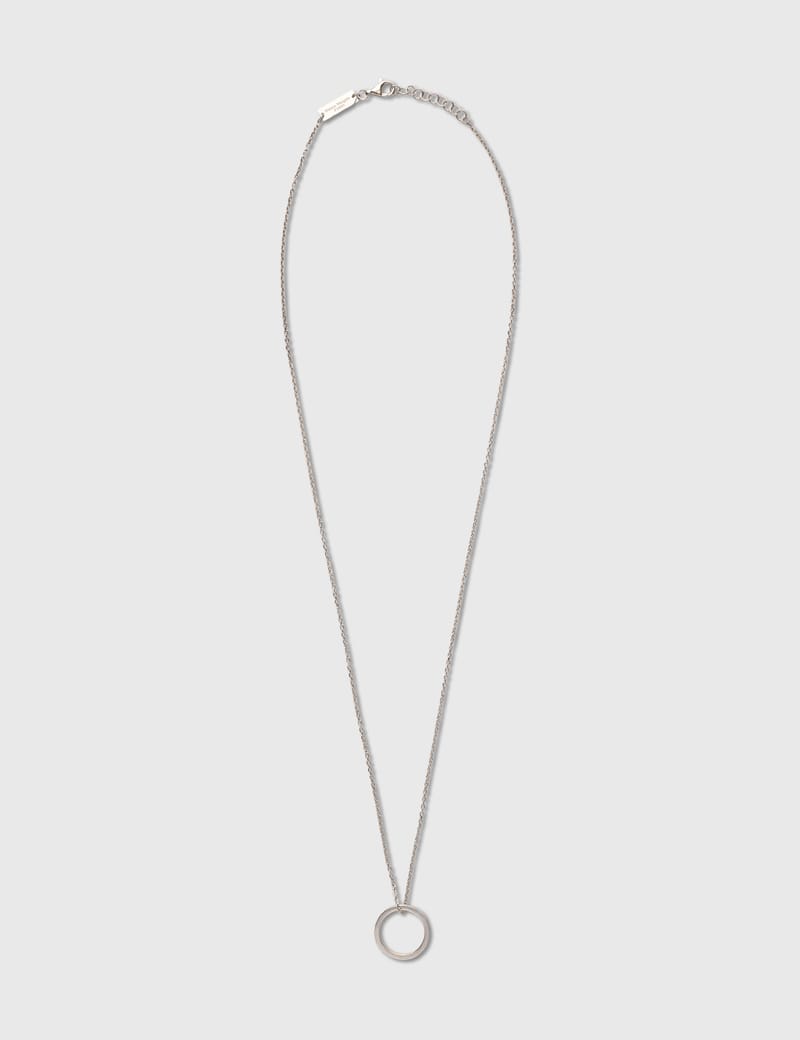 【MAISON MARGIELA】 25SS Logo Ring Necklace Maison Margiela Logo Ring Necklace | italist