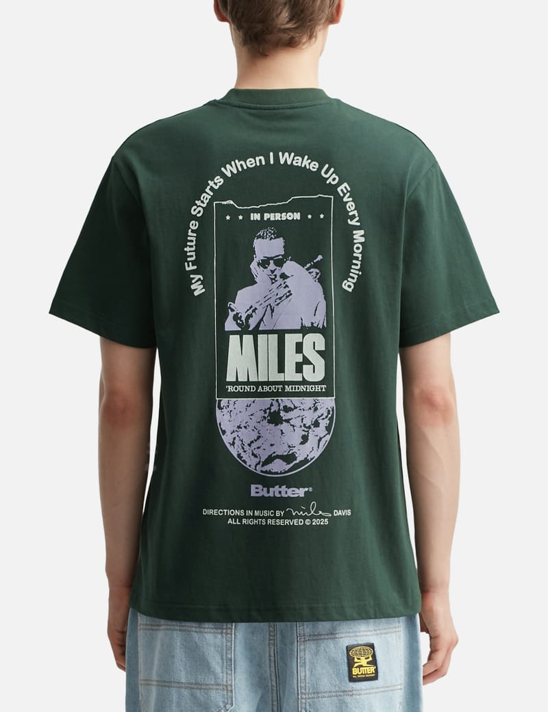 【Butter Goods】 Round About Midnight Tee Tシャツ Round About Midnight Tee, White – Butter Goods USA