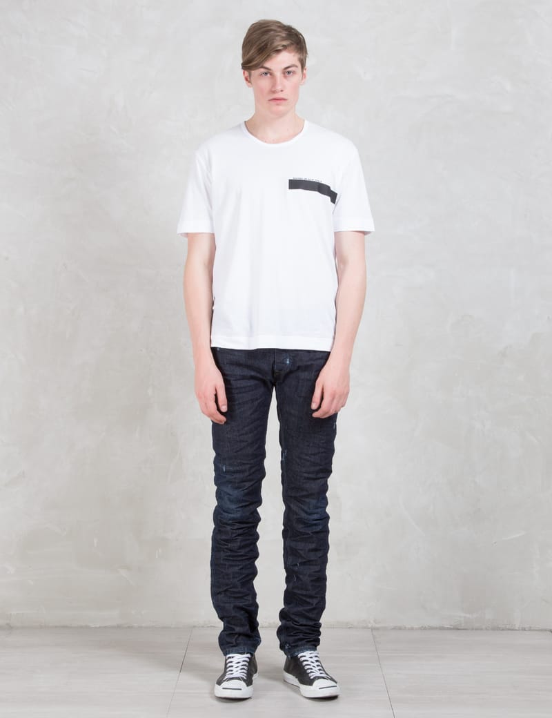 DIESEL BLACK GOLD - Type-267 Rigid Infigo Denim 5 Pockets Denim